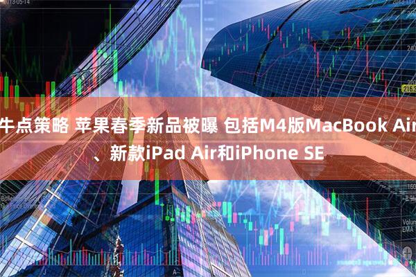 牛点策略 苹果春季新品被曝 包括M4版MacBook Air、新款iPad Air和iPhone SE