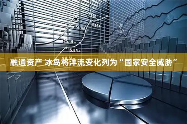 融通资产 冰岛将洋流变化列为“国家安全威胁”