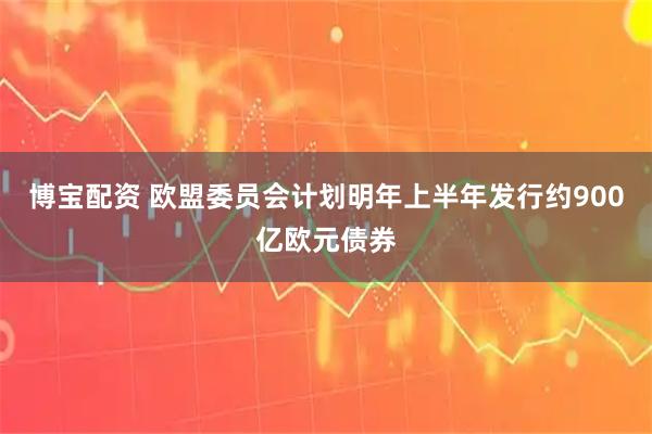 博宝配资 欧盟委员会计划明年上半年发行约900亿欧元债券